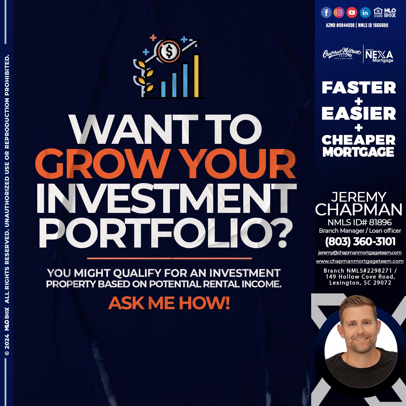 want to grow - Jeremy Chapman -Branch Loan Officer