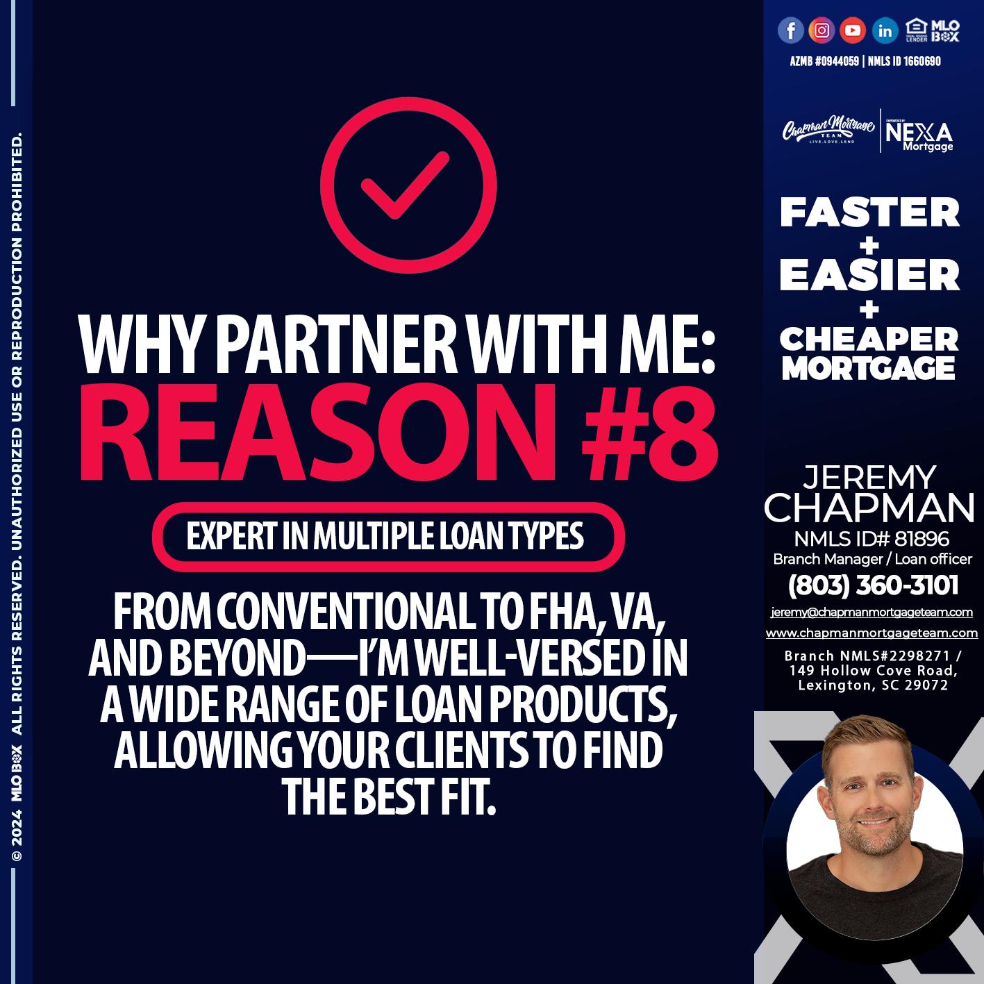 R8 - Jeremy Chapman -Branch Loan Officer