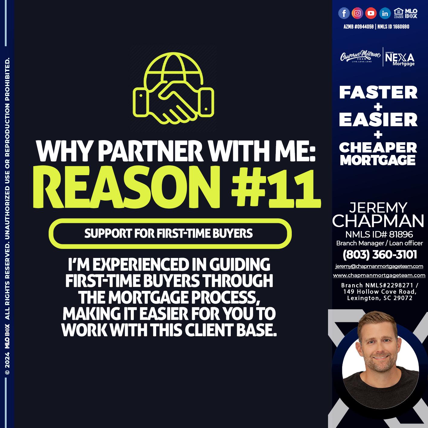 R11 - Jeremy Chapman -Branch Loan Officer