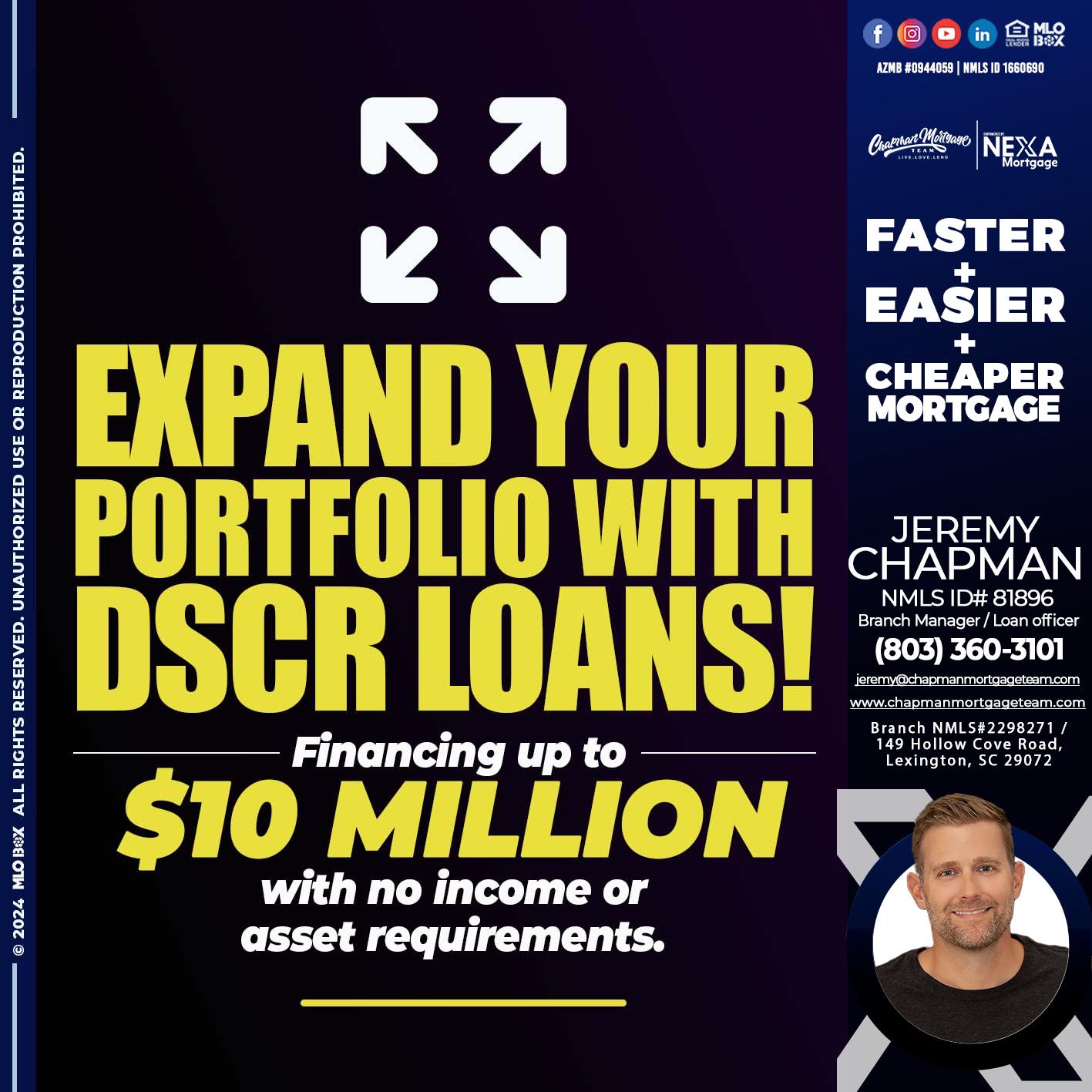 expand your - Jeremy Chapman -Branch Loan Officer