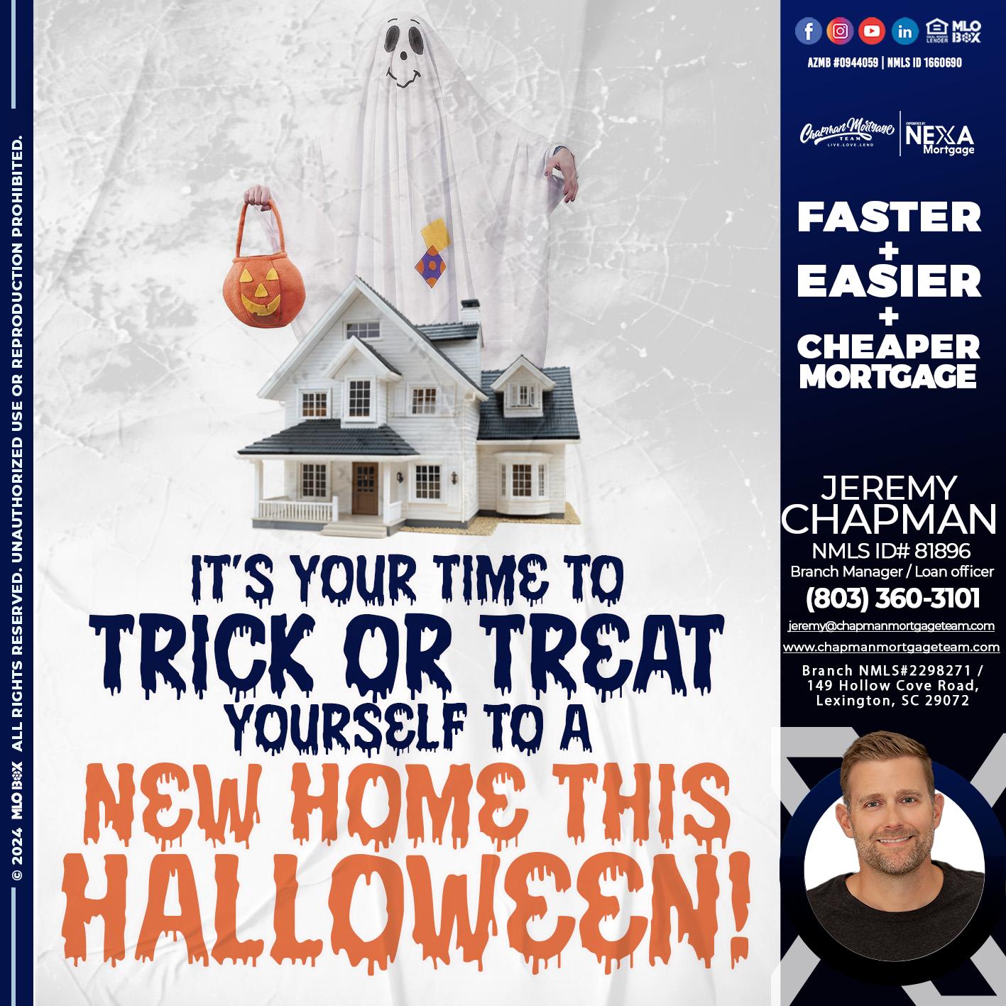 ITS YOUR TIME - Jeremy Chapman -Branch Loan Officer