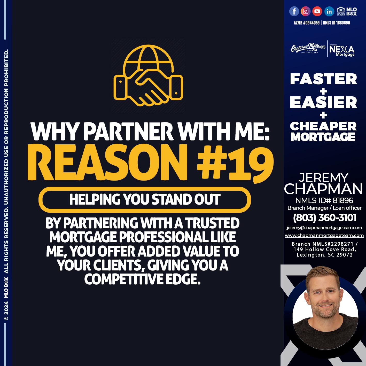 r19 - Jeremy Chapman -Branch Loan Officer