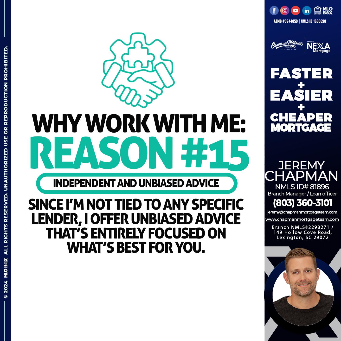r15 - Jeremy Chapman -Branch Loan Officer