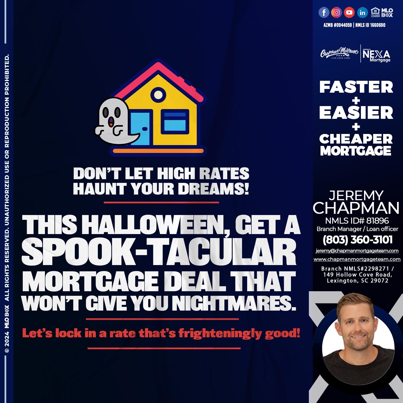spook-tacular - Jeremy Chapman -Branch Loan Officer