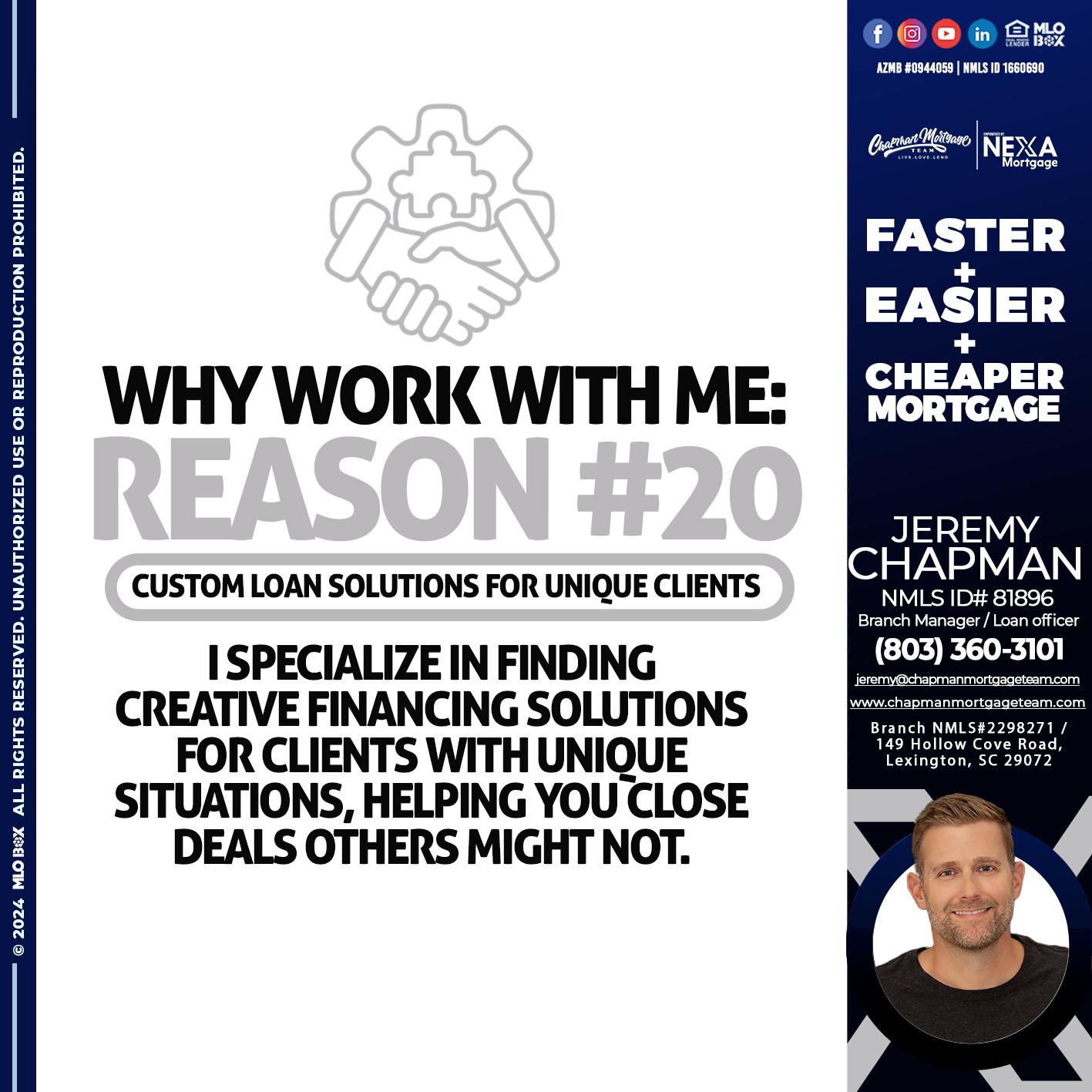 R20 - Jeremy Chapman -Branch Loan Officer